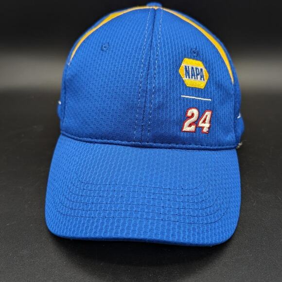 Napa Racing Chase Elliott 24 Adjustable Blue embroider Baseball Hat Cap Hendrick - Picture 1 of 12